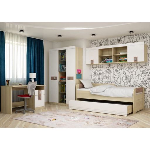 Двухуровневая кровать «Стиль 900.1», кофе